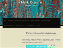 Tablet Screenshot of mariluccencho.com
